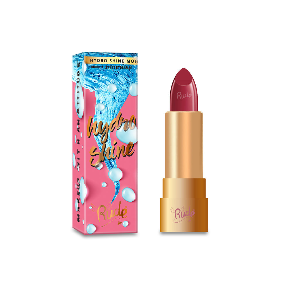 RUDE Hydro Shine Moisturizing Lipstick - Sweet Rose