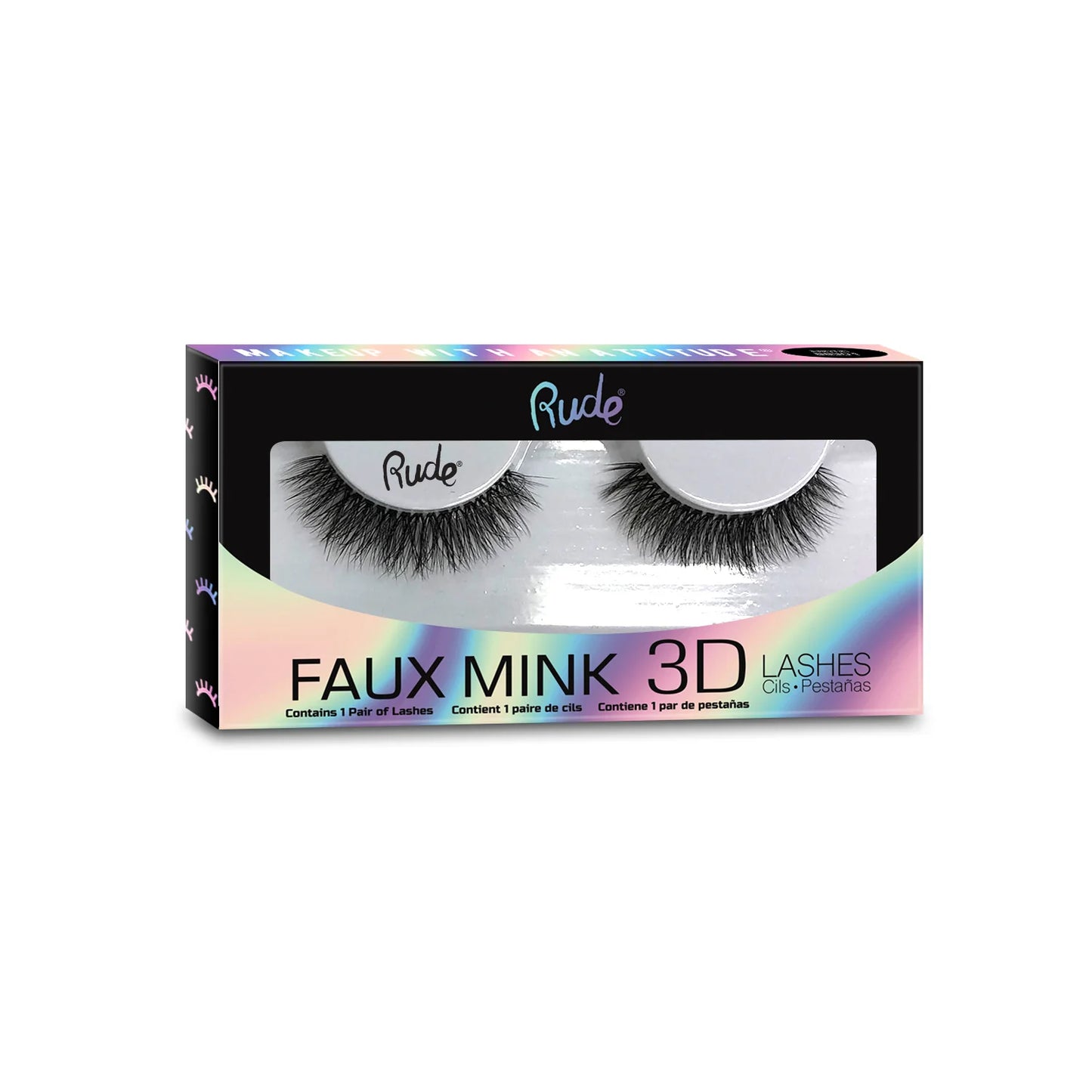 RUDE Faux Mink 3D Lashes