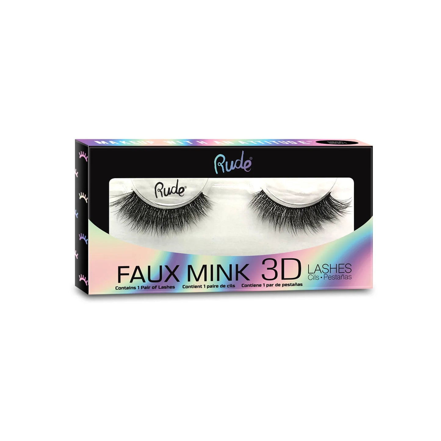 RUDE Faux Mink 3D Lashes