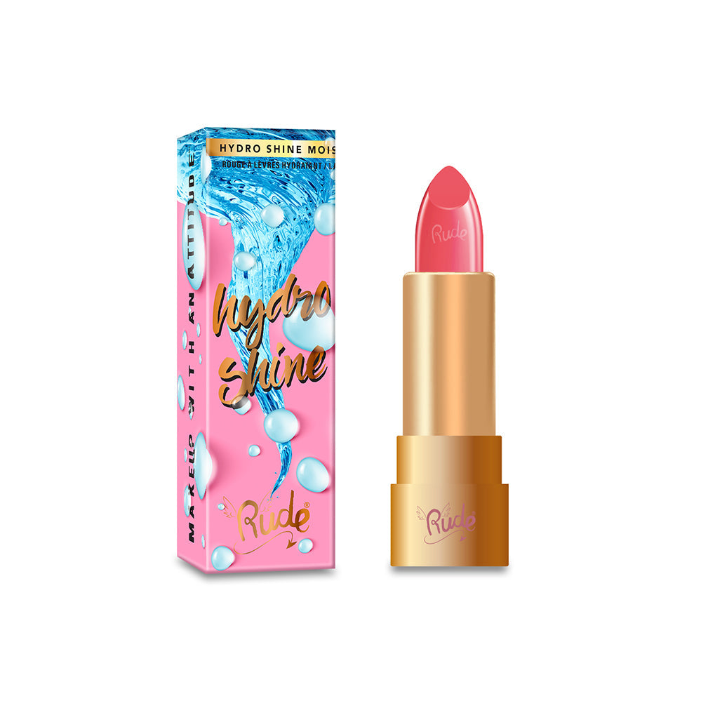 RUDE Hydro Shine Moisturizing Lipstick - Sweet Rose