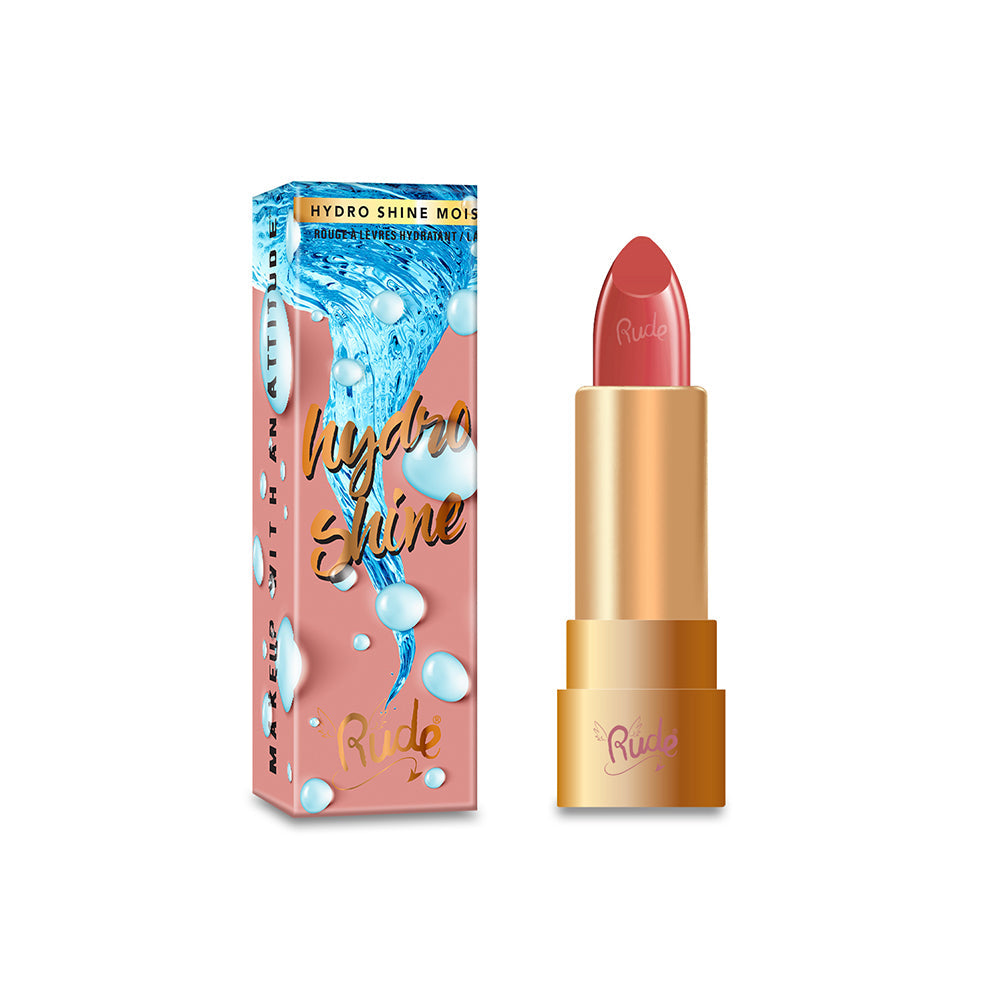 RUDE Hydro Shine Moisturizing Lipstick - Sweet Rose
