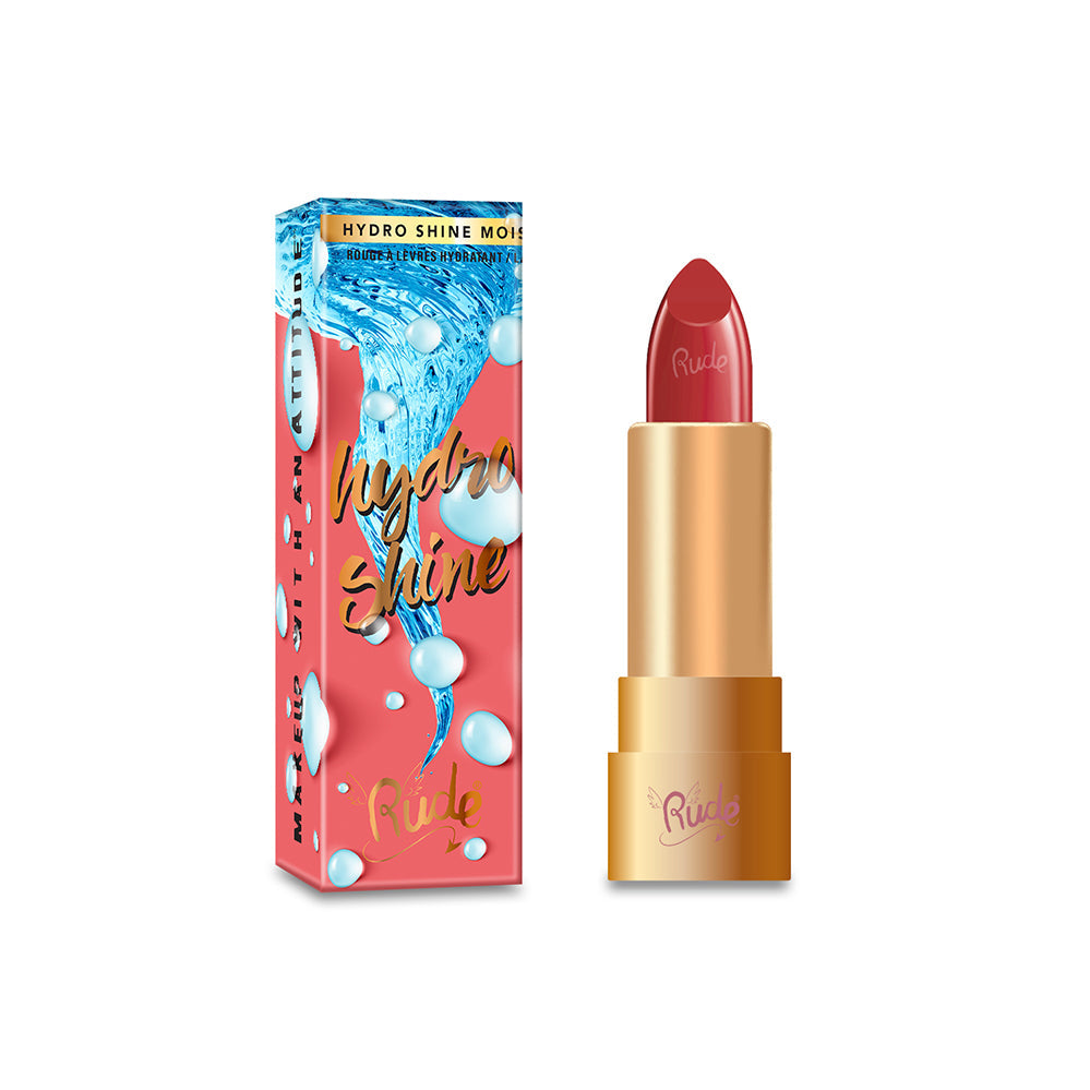 RUDE Hydro Shine Moisturizing Lipstick - Sweet Rose