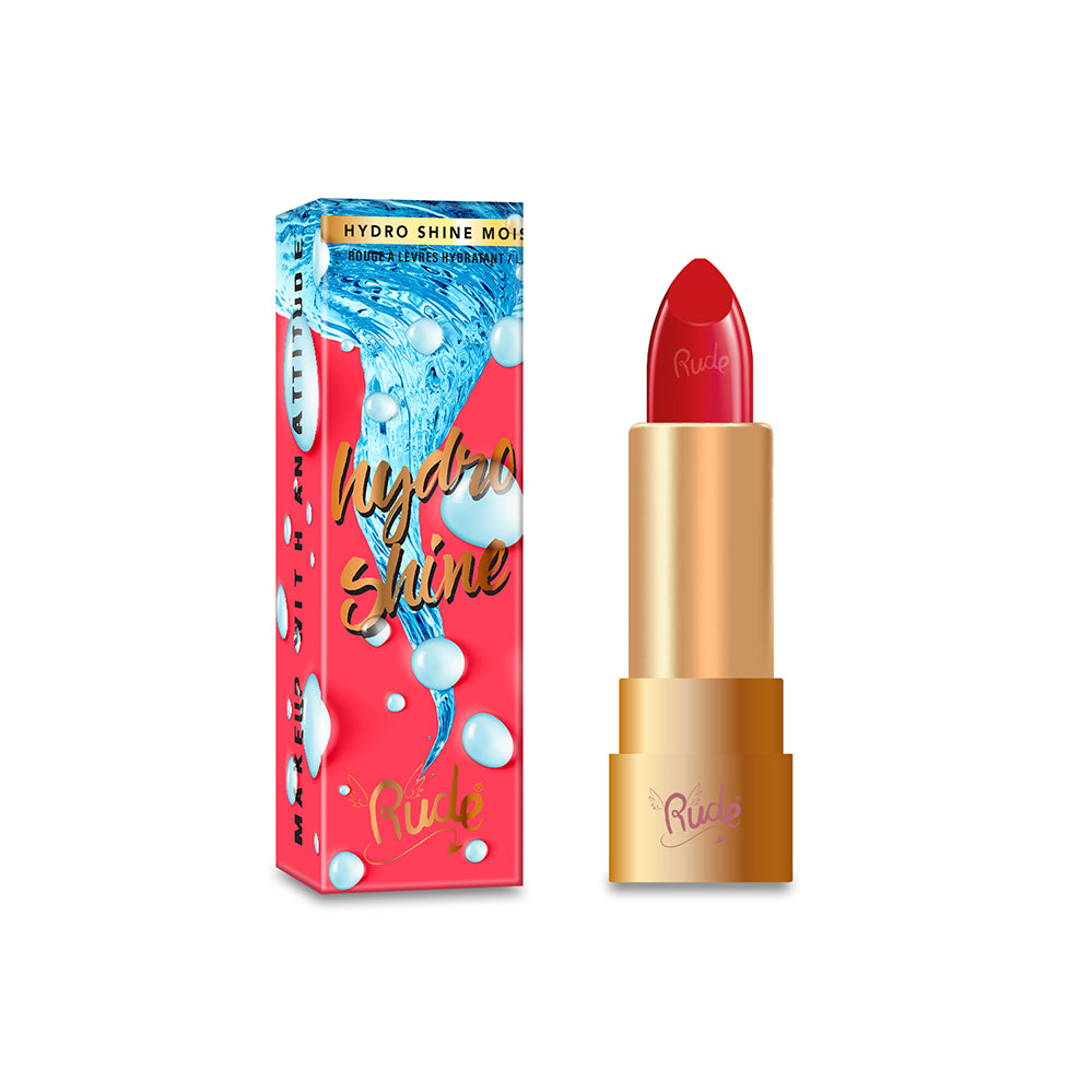 RUDE Hydro Shine Moisturizing Lipstick - Sweet Rose