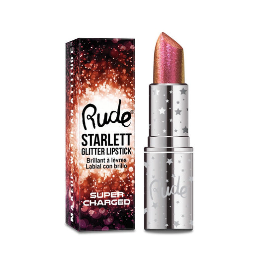 RUDE Starlett Supercharged Color Shift Glitter Lipstick - Diva