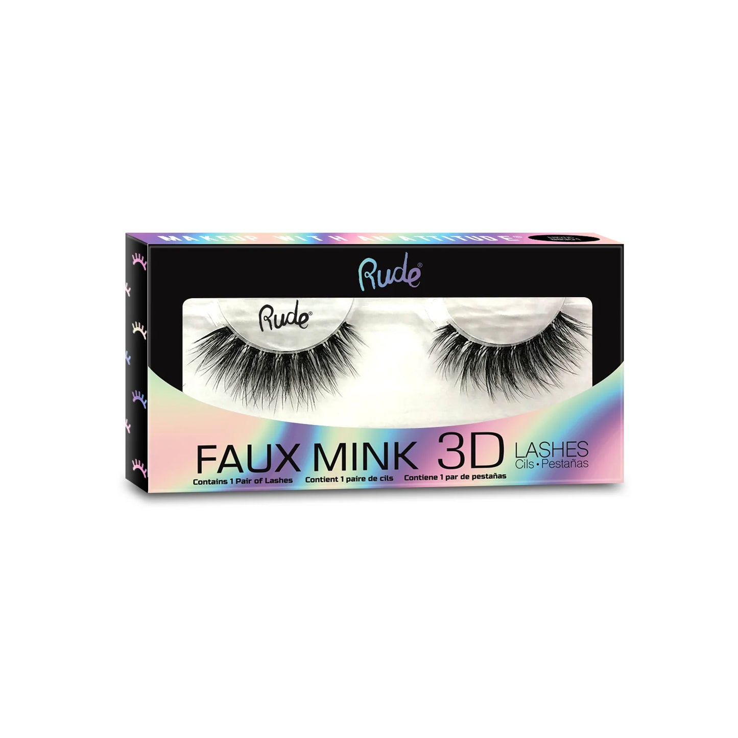 RUDE Faux Mink 3D Lashes