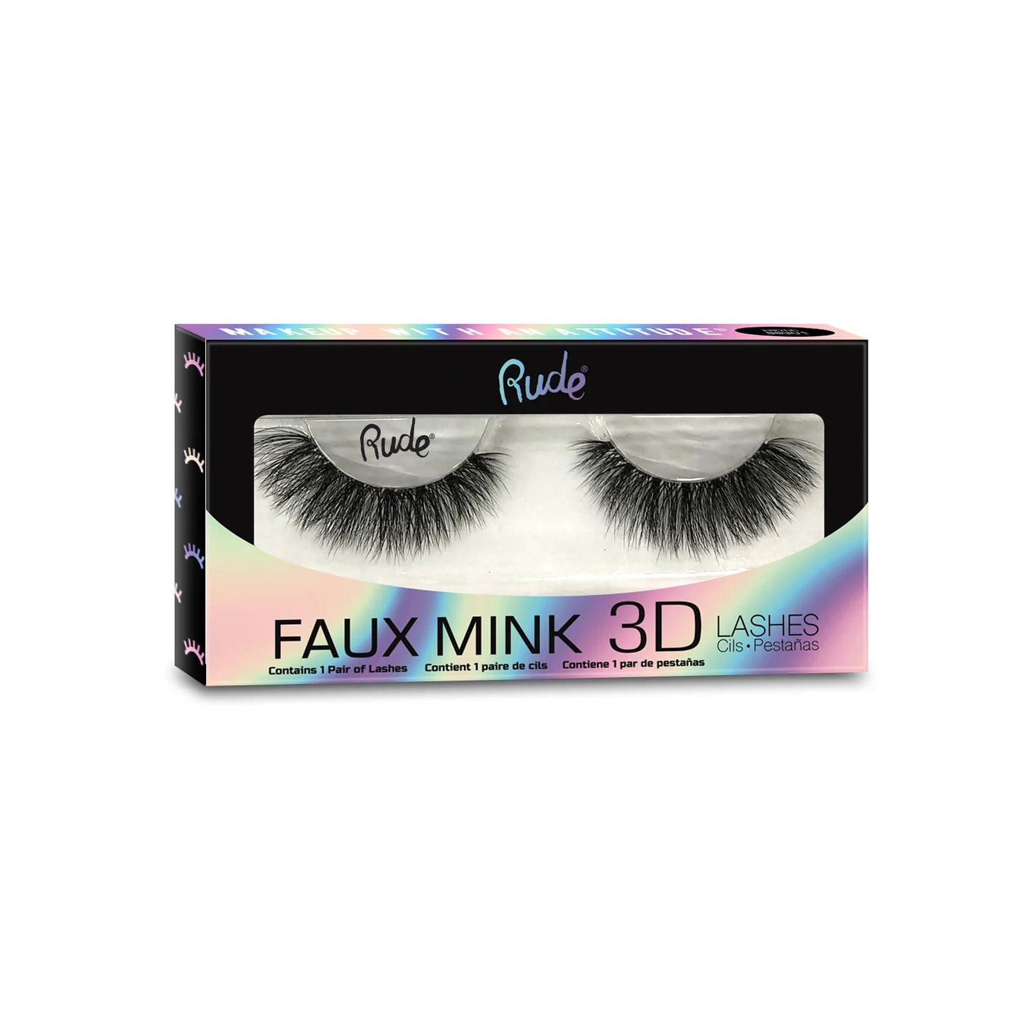 RUDE Faux Mink 3D Lashes
